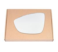 Less4spares Wing Mirror Glass Left Compatible with VW CC 2012-2017 STICK-ON Passenger Near Side Convex