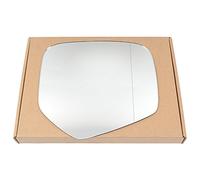 Less4spares Wing Mirror Glass Right Compatible with Mitsubishi L200 Warrior Triton 2005-2020 STICK-ON Driver Off Side with Blind Spot