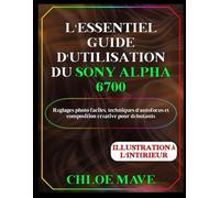 L'essentiel Guide d'utilisation du Sony Alpha 6700: Réglages photo faciles, techniques d'autofocus et composition créative pour débutants