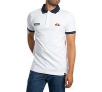 Ellesse Men's Lessepsia Polo Shirt, White/Navy, L