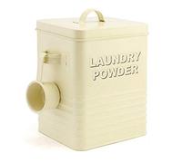 Lesser and Pavey 23 cm Home Sweet Home Laundry Powder Box, Cream