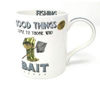 lesser and pavey Ceramic Mug | Fishing | 1 Piece - 10 oz