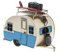 lesser and pavey Figure | Vintage Caravan | 1 Piece | White | 28 cm x 15 cm x 23 cm