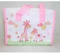 Lesser and Pavey - Little Treats Little Sunshine Giraffe Picture Foil Insulated Lunch Bag (Pink)