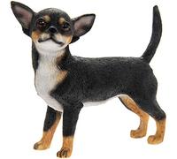The Leonardo Collection Chihuahua Dog Ornament, Black, Tan and White, 11x6x11cm, LP41668