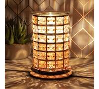 lesser and pavey LP46416 Desire Aroma Amber and Clear Design Lamp | Multi-color