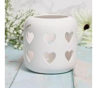 lesser and pavey LP47150 Heart Lantern | For Adults | White Accessory, 10x10x10cm