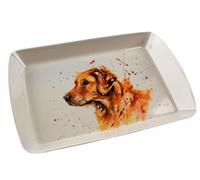 lesser and pavey LP48746 Small Tray | Golden Retriever design | 1 Pc