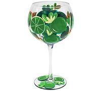 lesser and pavey LP49151 Gin Glass | Limes design | 1 Pc, Multicolor