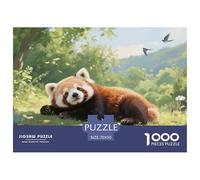 Lesser Panda 1000 Piece Jigsaw Puzzle Educational Games Creative Jigsaw Puzzle Beautiful Decoration Puzzle for Travel Gifts,Present 70x50cm/1000pcs