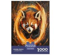 Lesser Panda Jigsaw Puzzles Puzzle for Adults Kids. 1000 Pieces Whimsical Challenge Toy Educational Games Home Decoration for Adults& Kids Age 14 Years Up 70x50cm/1000pcs