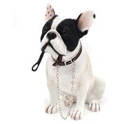 Lesser & Pavey 18 cm French Bulldog Waiting for a Walk, Black and White