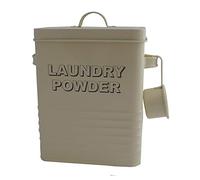 Lesser & Pavey 32 cm Home Sweet Home Cream Laundry Powder Storage tin
