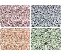 Lesser & Pavey 4pcs William Morris Sunflower Cork Back Placemats Table Protect Heat Resistant
