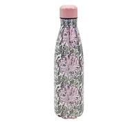 Lesser & Pavey 500ml Designed Stainless Steel Water Bottle | Eco Friendly Stainless Steel Bottle With Lid | Honeysuckle Stainless Steel Bottles For Office, Sports or On The Go - William Morris