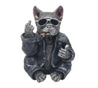 Lesser & Pavey Animals with Attitude Cheeky French Bulldog Sml Home Decor Figurines & Ornaments For Home | Decorative Accessories Statues For Indoor & Outdoor | Lovely Gifts for Women & Men