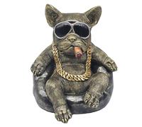Lesser & Pavey Animals with Attitude Dog Chilling Home Decor Figurines & Ornaments For Home & Office | Decorative Accessories Statues For Indoor & Outdoor | Lovely Gifts for Women & Men