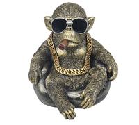 Lesser & Pavey Animals with Attitude Gorilla Chilling Home Decor Figurines & Ornaments For Home & Office | Decorative Accessories Statues For Indoor & Outdoor | Lovely Gifts for Women & Men
