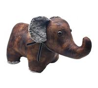 Lesser & Pavey Antique Pals Large Weighted Vintage Effect Animal Doorstop - Pug, Dachshund, Elephant, Highland Cow or Sheep (Elephant)