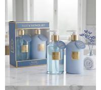 Lesser & Pavey Azure Body Wash & Lotion Set 2 x 290ml | Moisturising care, fresh masculine fragrance, daily cleansing, nourishing lotion, ideal for gifting