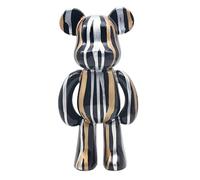 Lesser & Pavey Bear Gold, Black & Silver Med Figurine For Home & Office | Home Decor Ornaments Gift For Women & Men | Beautiful Figurine For Indoor & Outdoor | Living Room Decor Ornaments