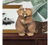 Lesser & Pavey Billy & Bonnie Bear Hugging Statue Figure For Gift | Decorative Ornaments For Home Decor | A Lovely Gift For Your Family and Loved Ones| Hugging, Reading, Playing and More Pose