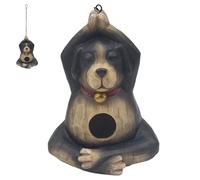 Lesser & Pavey Bird House Dog By Bird Houses Hanging Ornaments For Room & Home Decor | Ideal Keyrings Gifts For Women & Men | Birds Ornaments Gifts For Any Occasions