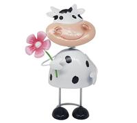 Lesser & Pavey Bright Eyes Cow By Bright Eyes Home Decor Figurines & Ornaments For Home & Office | Decorative Accessories Statues For Indoor & Outdoor | Lovely Gifts for Women & Men