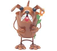 Lesser & Pavey Bright Eyes Dog Planter By Bright Eyes Home Decor Figurines & Ornaments For Home & Office | Decorative Accessories Statues For Indoor & Outdoor | Lovely Gifts for Women & Men