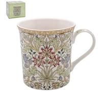Lesser & Pavey British Designed Coffee Mug | Ceramic Coffee Mugs for Home or Work | Large Mugs for Hot Drinks | Hyacinth 2 Tea and Coffee Cups - William Morris