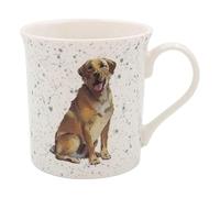 Lesser & Pavey British Designed Coffee Mug | Ceramic Coffee Mugs for Home or Work | Large Mugs for Hot Drinks | Golden Labrador Tea and Coffee Cups - Sarah Boddy