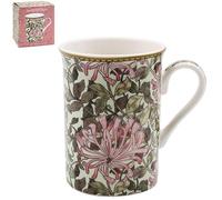 Lesser & Pavey British Designed Coffee Mug | Ceramic Coffee Mugs for Home or Work | Large Mugs for Hot Drinks | Honeysuckle Tea and Coffee Cups - William Morris
