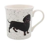 Lesser & Pavey British Designed Coffee Mug | Ceramic Coffee Mugs for Home or Work | Large Mugs for Hot Drinks | Dachsund Tea and Coffee Cups - Sarah Boddy