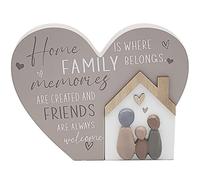 Lesser & Pavey British Designed Family Loving Standing Quotes Plaque | Decorative quote plaque, family theme, home