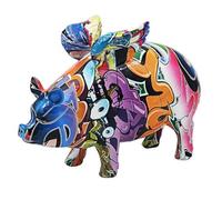 Lesser & Pavey British Designed Graffiti Ornament | Home Decor Animal Ornaments For All Homes or Offices | Decorative Home Accessories For All Types of Homes - (Flying Pig)