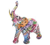Lesser & Pavey British Designed Graffiti Ornament | Home Decor Animal Ornaments For All Homes or Offices | Decorative Home Accessories For All Types of Homes - (Elephant Large)