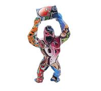 Lesser & Pavey British Designed Graffiti Ornament | Home Decor Animal Ornaments For All Homes or Offices | Decorative Home Accessories For All Types of Homes - (Gorilla 2)