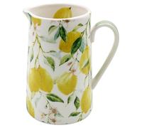 Lesser & Pavey British Designed Jug for Kitchen and Home | Lovely Printed Jug for Milk Water Juice and Other Needs | Perfect for Home & Office Kitchens - Lemon Grove jug Small