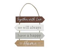 Lesser & Pavey British Designed Loving Quotes Plaque | Loving Message Plaque For Home or Office | Happy Home Great Friendship Gifts For Birthdays - Love and Affection