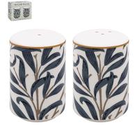 Lesser & Pavey British Designed Salt and Pepper Sets | Salt and Pepper Pots to Suit All Kitchens | Salt and Pepper Shaker for Everday Use - William Morris, Willow Bough