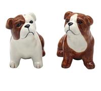 Lesser & Pavey British Designed Salt and Pepper Sets | Salt and Pepper Shaker for All Type of Kitchens | Salt Shaker & Pepper Shaker Perfect for Home or Businesses - Bulldog)