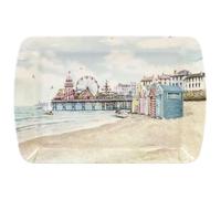 Lesser & Pavey British Designed Serving Tray | Dinner Tray For Multiple Uses Around The Home | Trays For Food Serving Or Drinks Serving | Sandy Bay Small Serving Tray - Macneil Studios