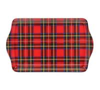 Lesser & Pavey British Designed Serving Tray | Dinner Tray For Multiple Uses Around The Home | Trays For Food Serving Or Drinks Serving | Tartan Large Serving Tray