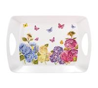 Lesser & Pavey British Designed Serving Tray | Dinner Tray For Multiple Uses Around The Home | Trays For Food Serving Or Drinks Serving | Butterfly Blossom Large Serving Tray - Jennifer Rose Gallery