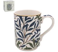 Lesser & Pavey British Designed Willow Bough Coffee Mug | Ceramic Mugs for Home or Work | Large Mugs for Hot Drinks | Tea and Coffee Cups - William Morris