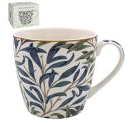 Lesser & Pavey British Designed Willow Bough Coffee Mug | Ceramic Coffee Mugs for Home or Work | Large Mugs for Hot Drinks | Breakfast Tea and Coffee Cups - William Morris