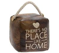 Antique Brown Square Doorstop There's No Place Like Home