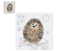 Lesser & Pavey Bug Art Hattie Hedgehog Coaster