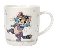 Lesser & Pavey Bug Art Keira Kitten Mug for Hot Drinks | Fine China Mugs for Kitchen & Home | Reusable Ceramic Cups for Every Occasion | Durable Tea Cups for Long-Lasting Use