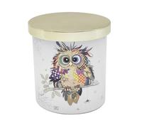 Scented Candle Cashmere & Silk Bug Art Otto Owl Hand Poured Aromatherapy Scent